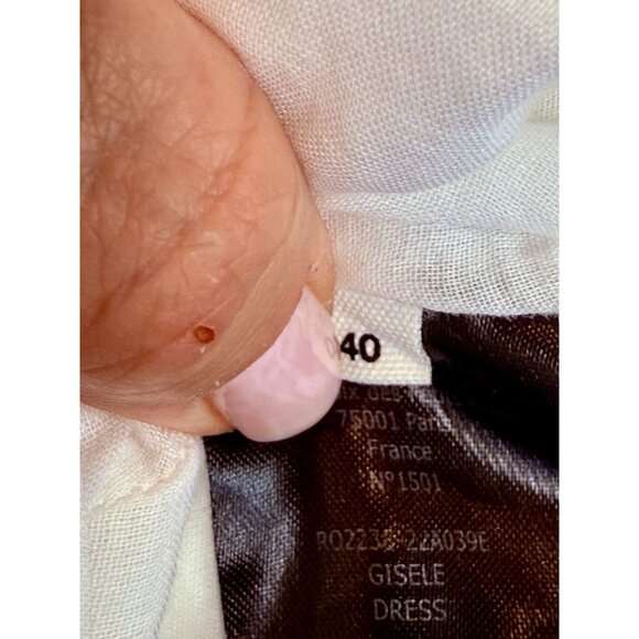 Isabel Marant Etoile Gisele White Lace Mini Dress - Size 8 - Picture 8 of 14